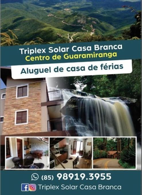Appartamento Triplex Solar Casa Branca Guaramiranga Esterno foto