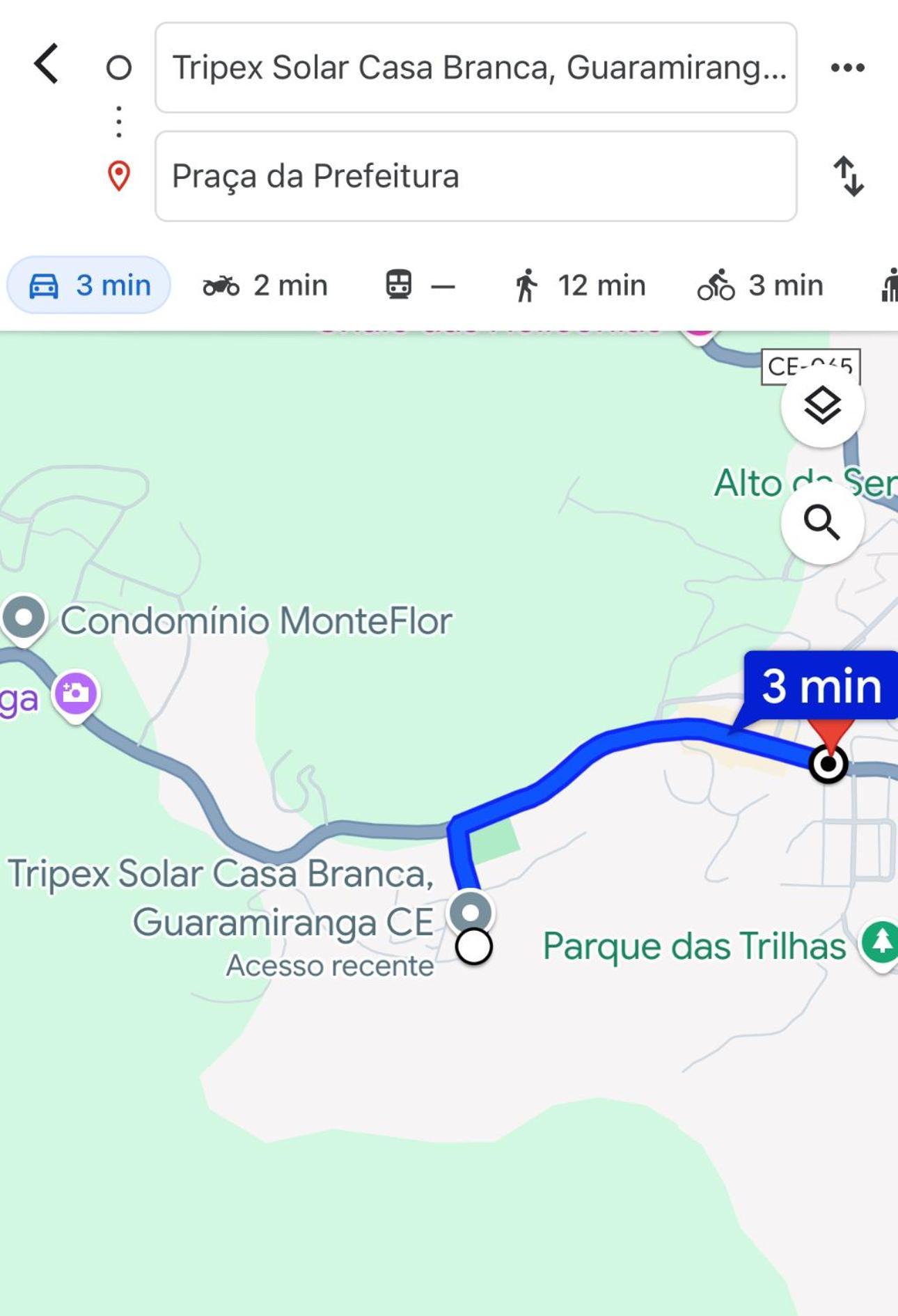 Appartamento Triplex Solar Casa Branca Guaramiranga Esterno foto